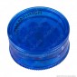 Immagine 2 - Champ Mini Grinder Tritatabacco 3 Parti in Plastica Trasparente