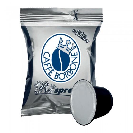 50 Capsule Caffè Borbone Respresso Miscela Nera - Cialde Compatibili 50 Capsule Caffè Borbone Respresso Miscela Nera - Cialde Compatibili