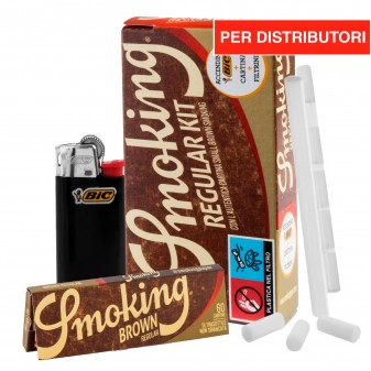 PROV-D02182007 Kit Smoking Regular 60 Cartine Corte + 60 Filtri Ultra Slim +...
