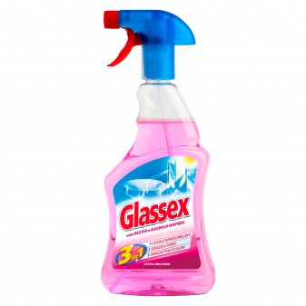 Glassex Detergente Spray Vetri e Multiuso con Aceto e Asciuga Rapido -...