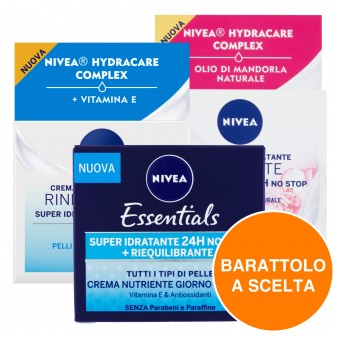 Nivea Creme Giorno Super Idratanti Nutriente Rinfrescante e Riequilibrante -...