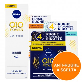 Nivea Q10 Creme Viso Anti-Rughe - Confezione a Scelta